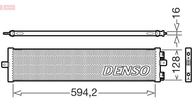 Klima Radyatörü Kondenser DENSO