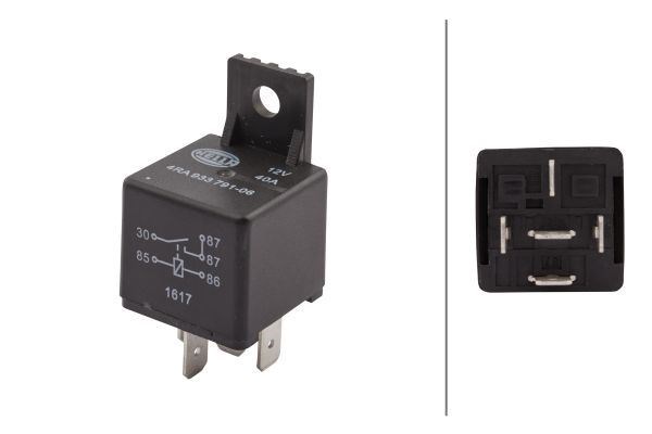 Röle 12V 40A 5 Girişli Universal HELLA