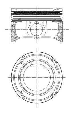 Piston Komple MAHLE