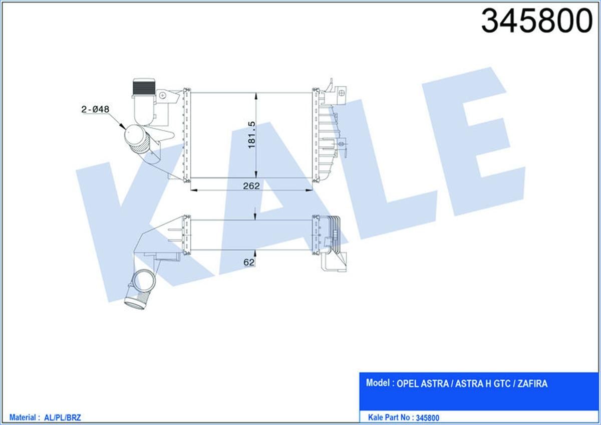 Turbo Radyatöru 1,3 Cdtı Astra H