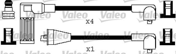 Fiat Uno Ateşleme Kablo Takımı 8V [89-95] VALEO
