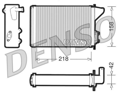 Fiat Uno Kalorifer Radyatörü DENSO