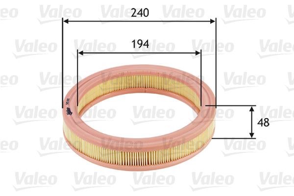 Fiat Uno Hava Filtresi 60 1.1-75 I.E. 1.5 VALEO