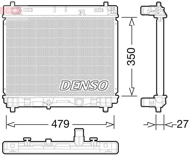 Toyota Urban Cruiser Motor Su Radyatörü DENSO
