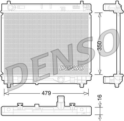 Toyota Urban Cruiser Motor Su Radyatörü DENSO