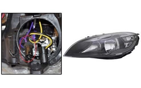 Volvo V40 Ön Far Elektrikli Motorlu Sinyal Kablolu Sol TYC