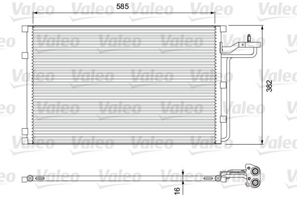 Volvo V50 S40 C70 C30 Klima Radyatörü VALEO