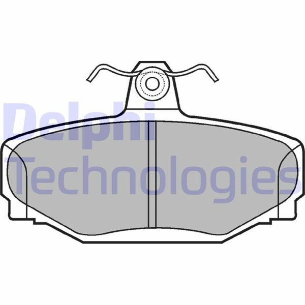Volvo V70 XC70 S70 740 760 780 940 S90 V90 Arka Fren Balatası DELPHI