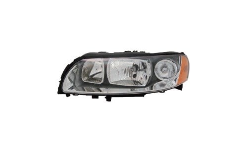 Volvo V70 Ön Far Elektrikli Gri Sol TYC