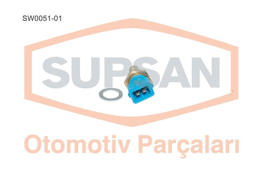 Opel Vectra Hararet Su Sıcaklık Müşürü Mavi 1.8-2.0 16V SUPSAN