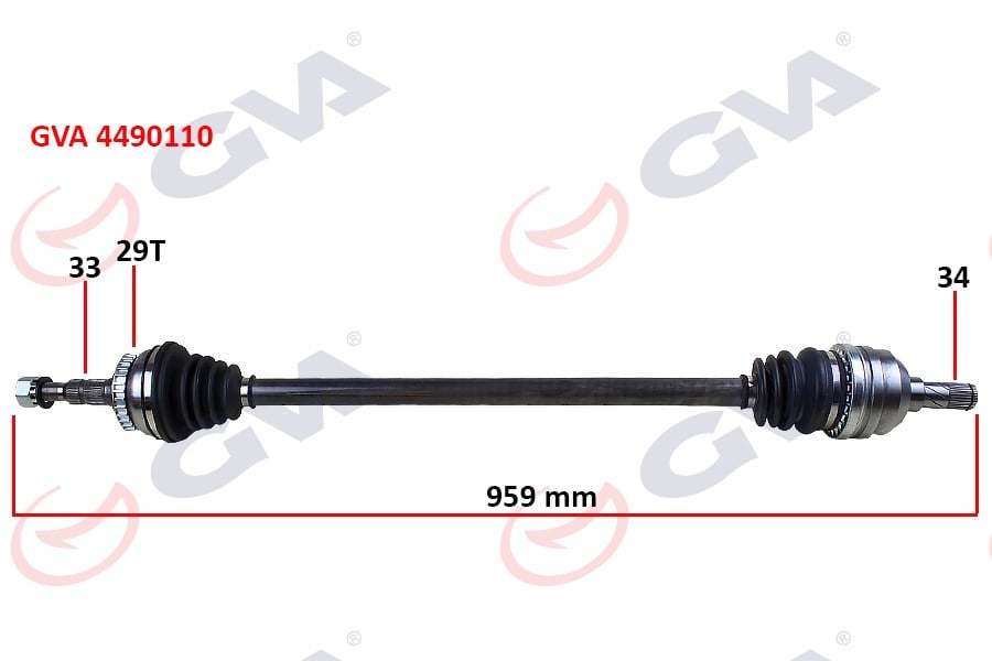 Opel Vectra B Komple Aks Sağ ABS'li GVA