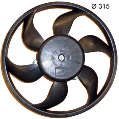 Opel Vectra C <05 Y20DTH Sağ Radyatör Fan Motoru MAHLE
