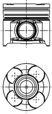 Opel Vectra C Motor Piston Segman 0.60 1.9 CDTI 16V KOLBEN