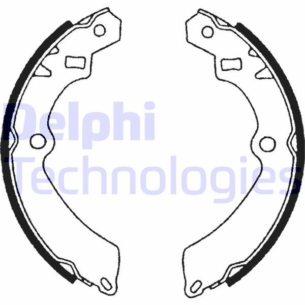 Suzuki Vitara Arka Fren Pabucu DELPHI