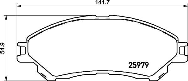 Suzuki Vitara Ön Fren Balatası BREMBO