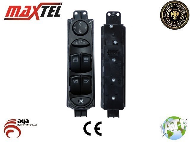 Mercedes Vito Viano Sol Cam Kaldırma Anahtarı MAXTEL
