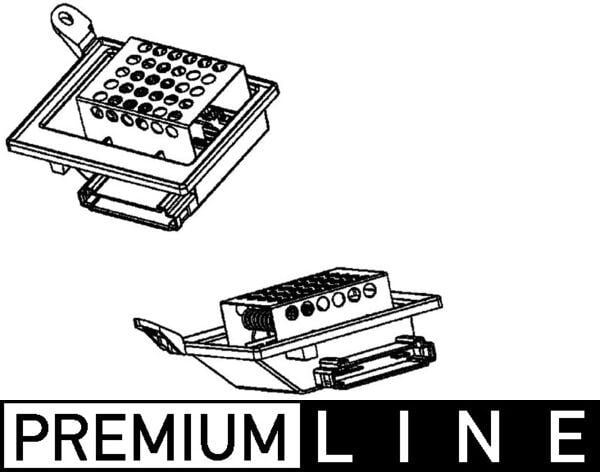 Mercedes Vito Klima Fan Regülatörü ve Direnci MAHLE