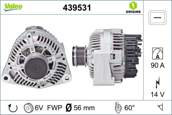 Mercedes Vito Alternatör VALEO