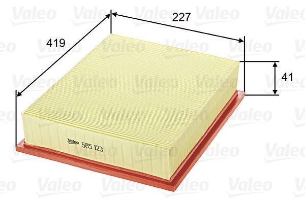 Mercedes Vito OM601 W638 Hava Filtresi VALEO