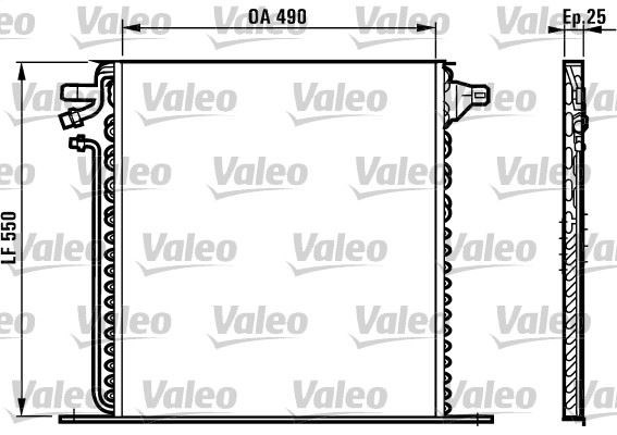Mercedes Vito W638 Klima Radyatörü VALEO