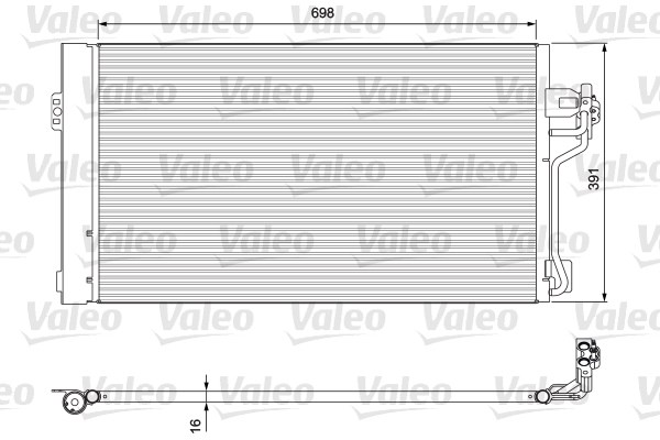 Mercedes Vito W639 Klima Radyatörü VALEO