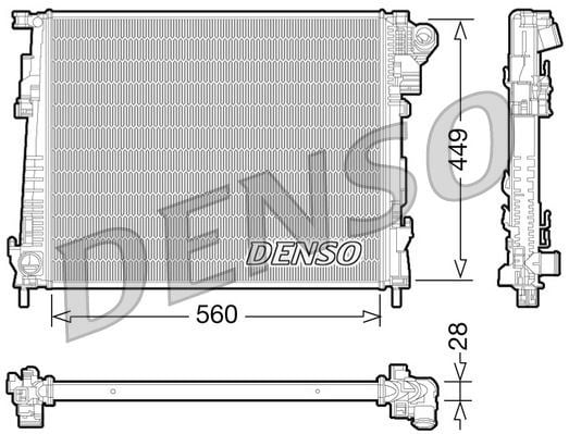 Opel Vivaro A Motor Su Radyatörü DENSO
