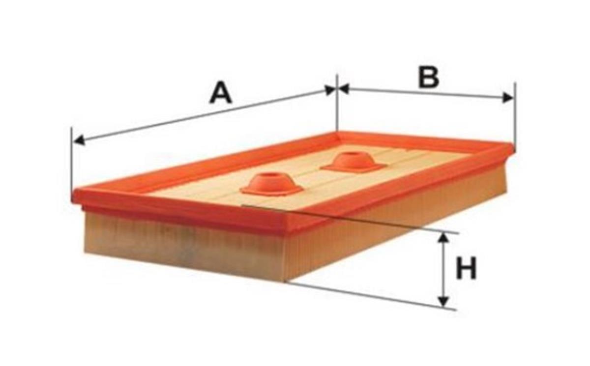 Vw Bora 2 Golf 5 Passat Touran 1.6Fsı Hava Filtresi Grat