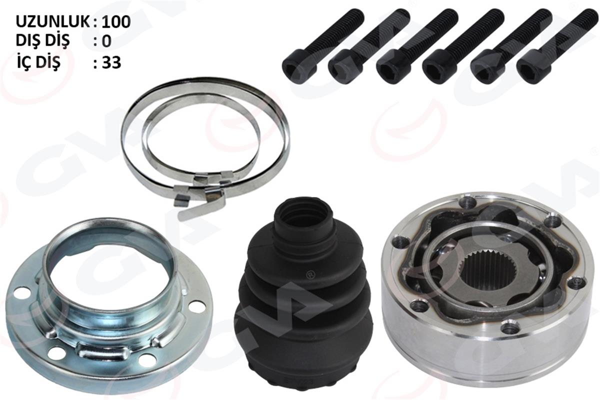 Volkswagen Golf 1-2-3 Bm Aks Kafası İç 321407331D-1H0407331d