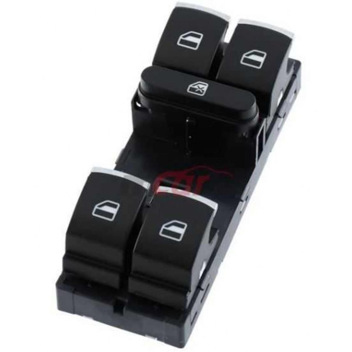 Vw Golf 5 Passat Jetta Cam Açma Anahtarı Mcar Sürücü Krom Dörtlü 5Nd959857