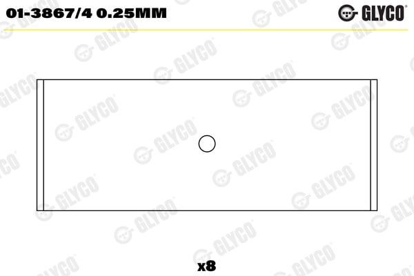 VAG Kol Yatak 76.5MM ADX GLYCO