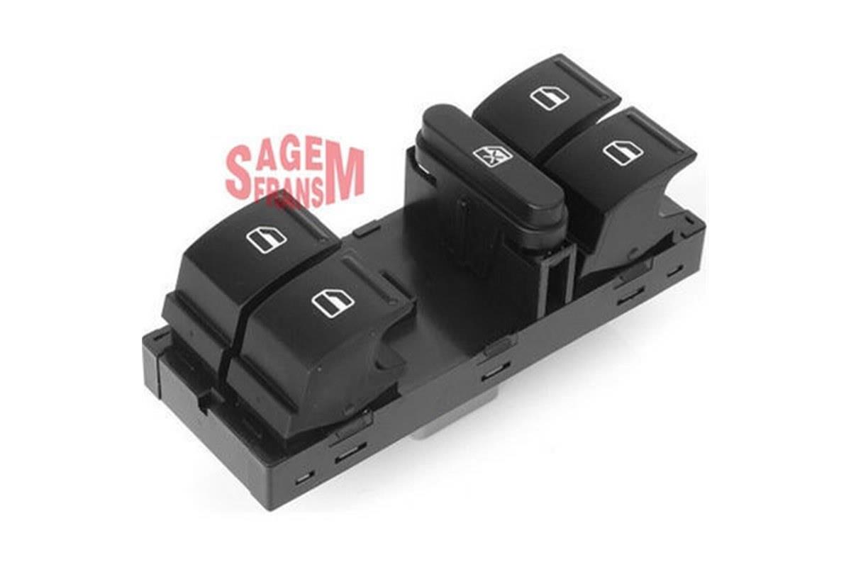 Vw Golf 5 / Passat Ön Sol Cam Açma Düğmesi (4'Lü) Sagemfr