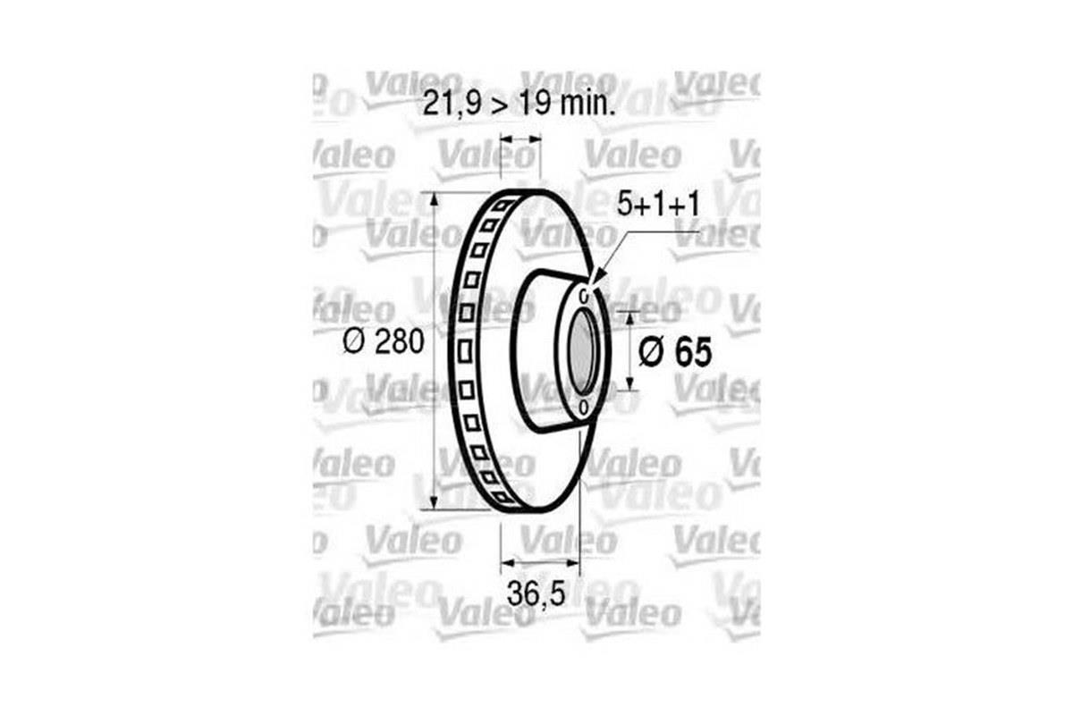 Vw Golf 4 Bora Octavia Ön Fren Aynası Valeo