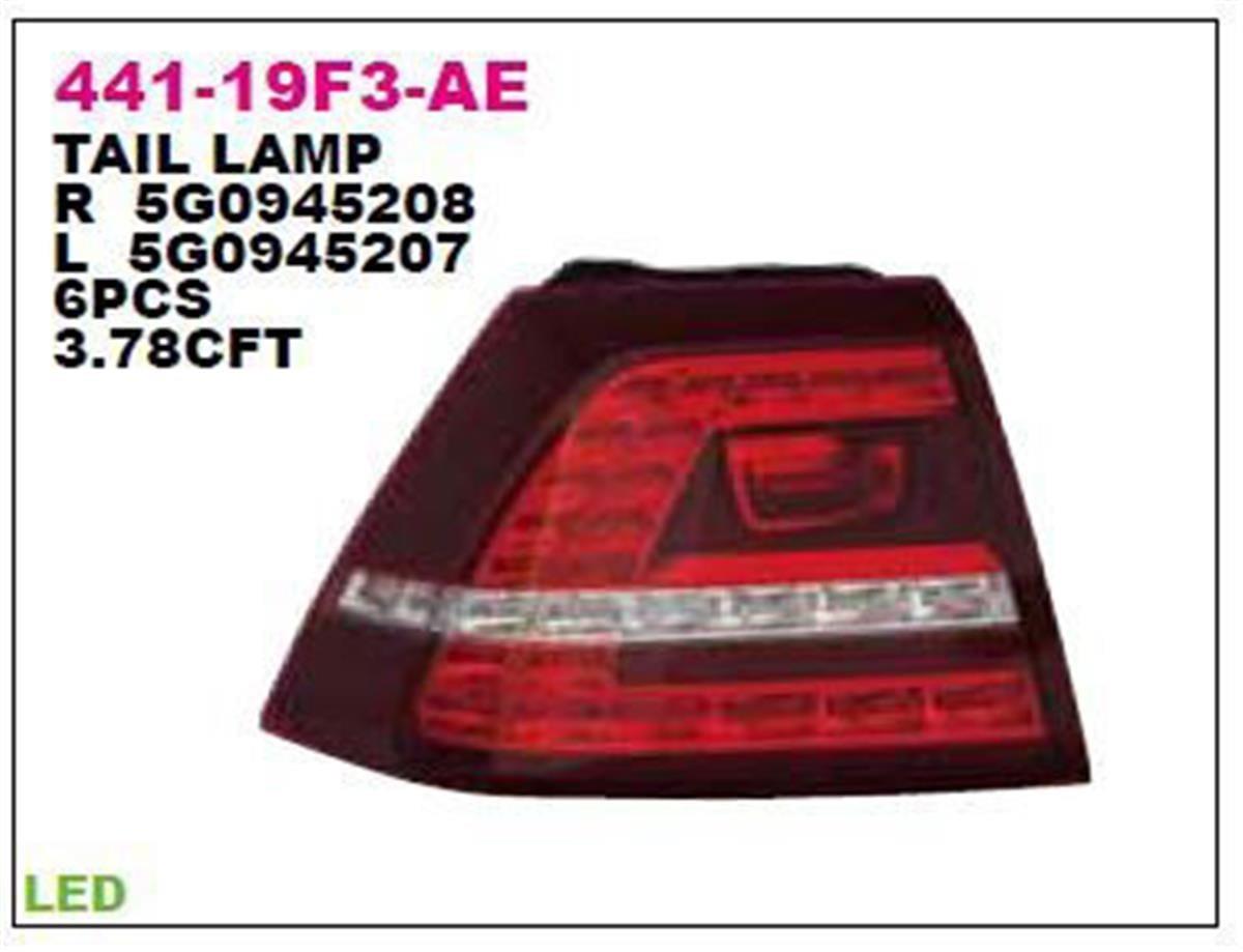 Golf 7 Sağ Dış Stop Lambası Depo (2013 Sonrası) 5G0945208