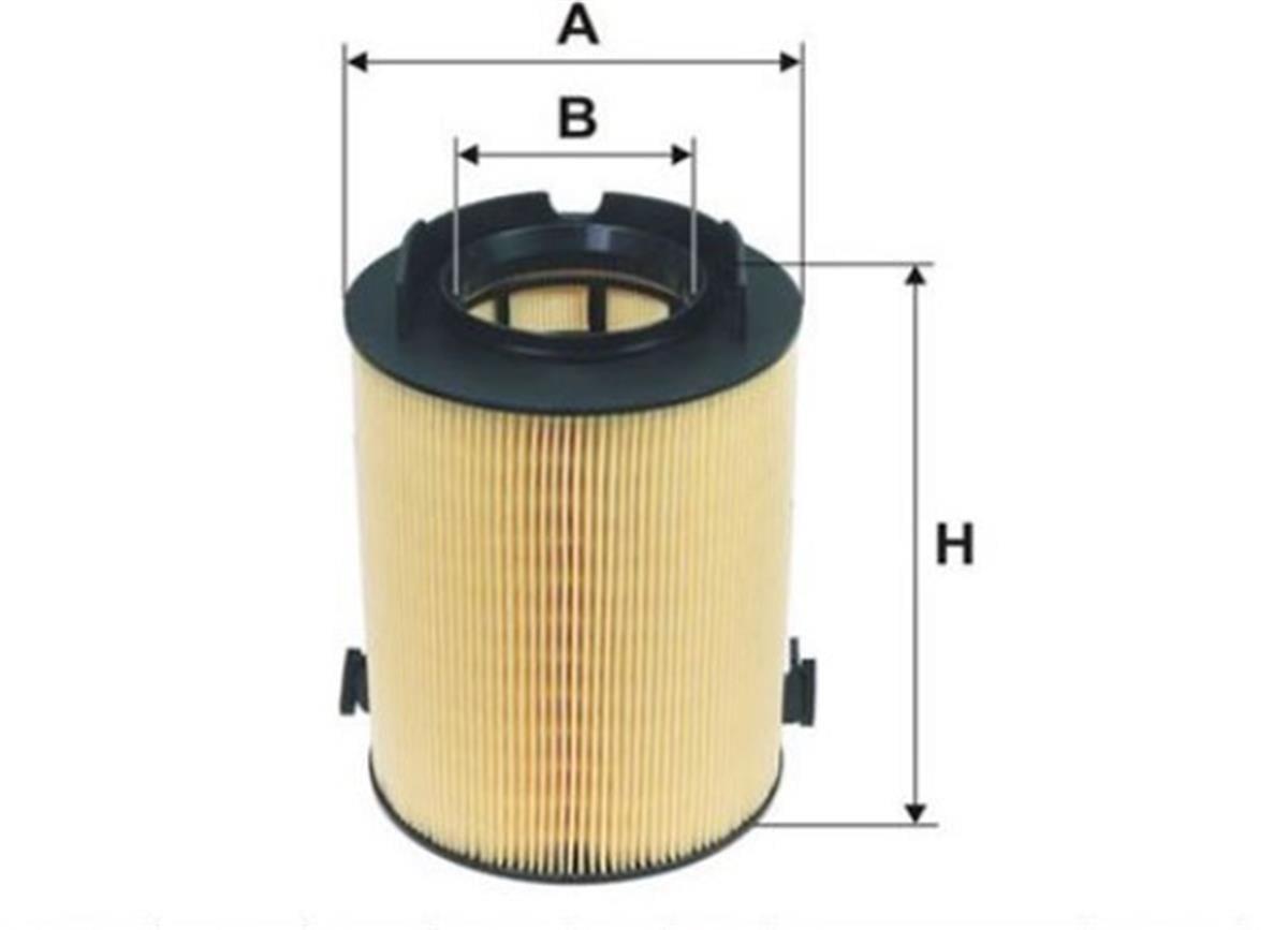 Vw Golf 5 Jetta 3 Passat Caddy 3 Audi A3 Hava Filtresi Grat