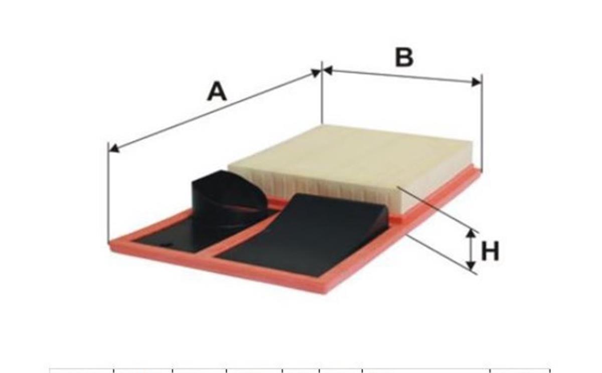 Vw Golf 5 Caddy 3 Polo Skoda Fabia Hava Filtresi Grat