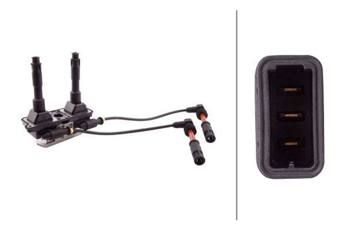 Volkswagen Passat A4 A6 Ateşleme Bobini Çiftli 058905101A