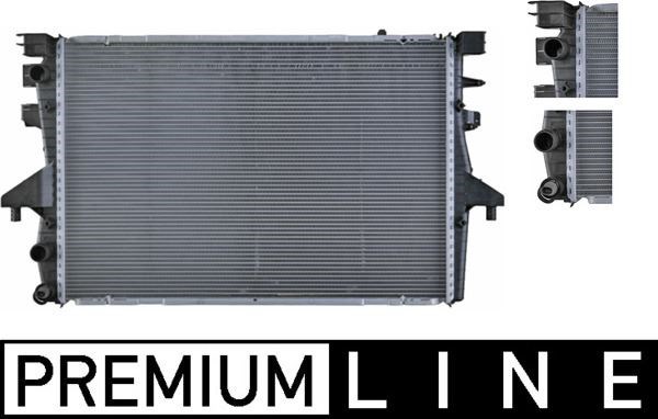Volkswagen Multivan V T5 1.9 TDI 2.0 AC Klimasız Mekanik Otomatik Radyatör MAHLE
