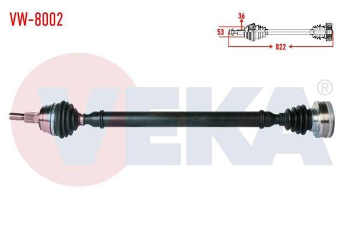 Vw Golf 4 Aks Komple Sağ Veka