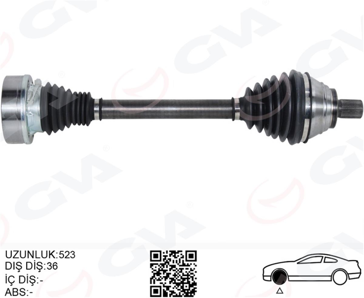 Volkswagen Golf Plus Golf 5 Aks Ön Sol 5Q0407271bp-5Q0407451x