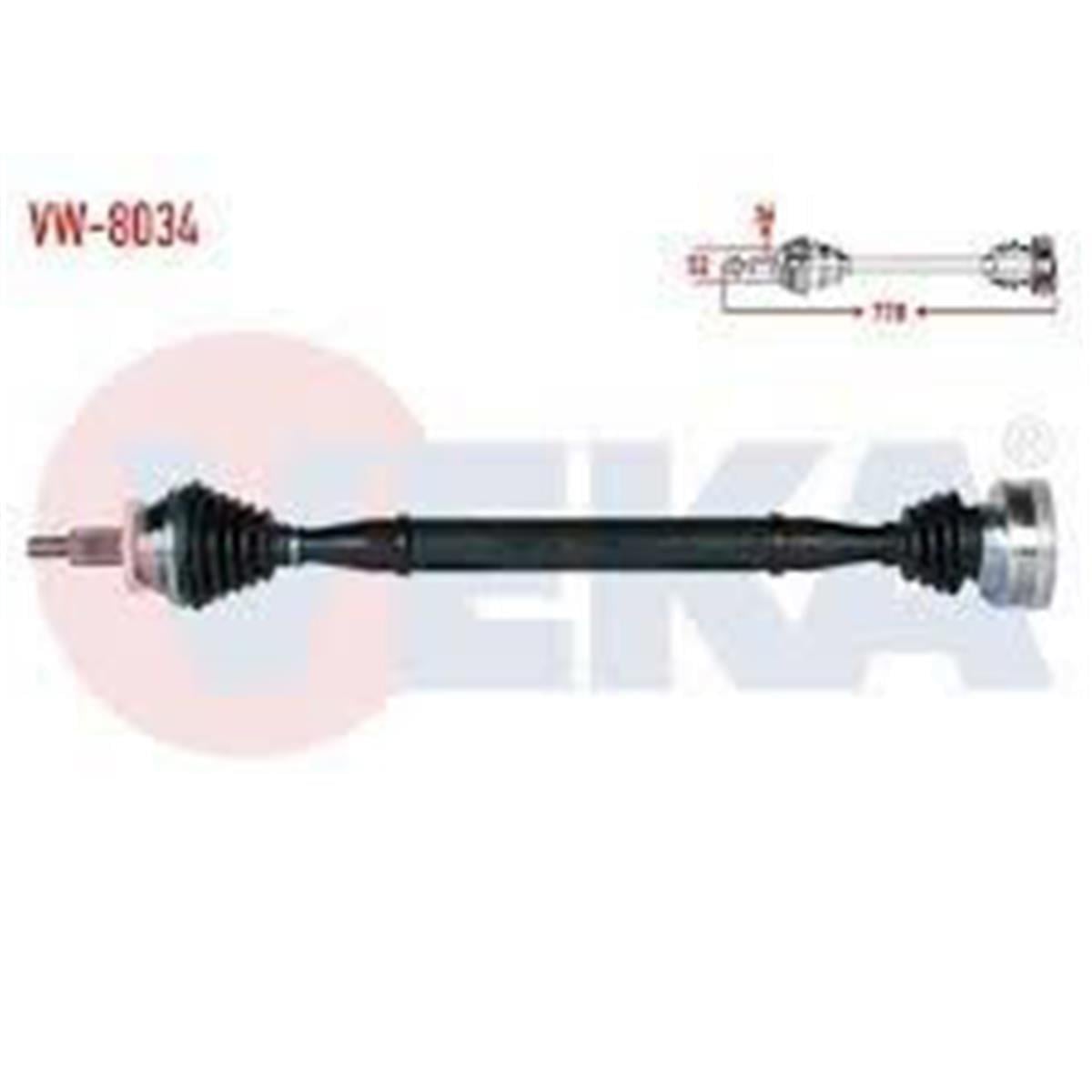 Vw Polo Aks Sağ Veka 6R0407762x