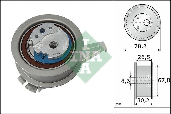VW Skoda Triger Kayışı Gergi Rulmanı INA