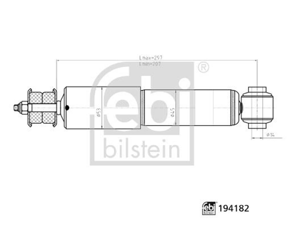 Volkswagen Transporter T4 Amortisör Ön Sağ/Sol 701413031B-7D0413031c