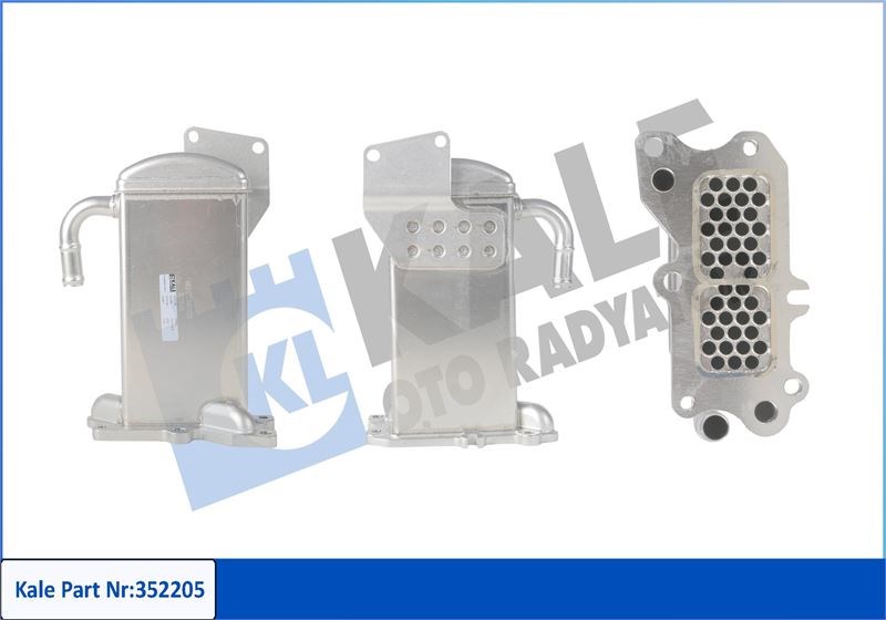 Volkswagen Transporter V EGR Soğutucusu 2.0 TDI KALE-RADYATOR