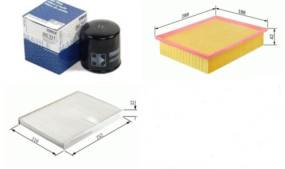 Vw Polo 1.4 16V Filtre Bakım Seti