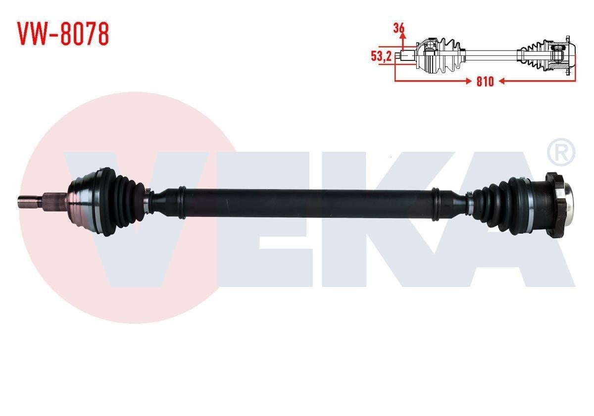 Vw Golf 4 Bora Aks Komple Sağ Veka