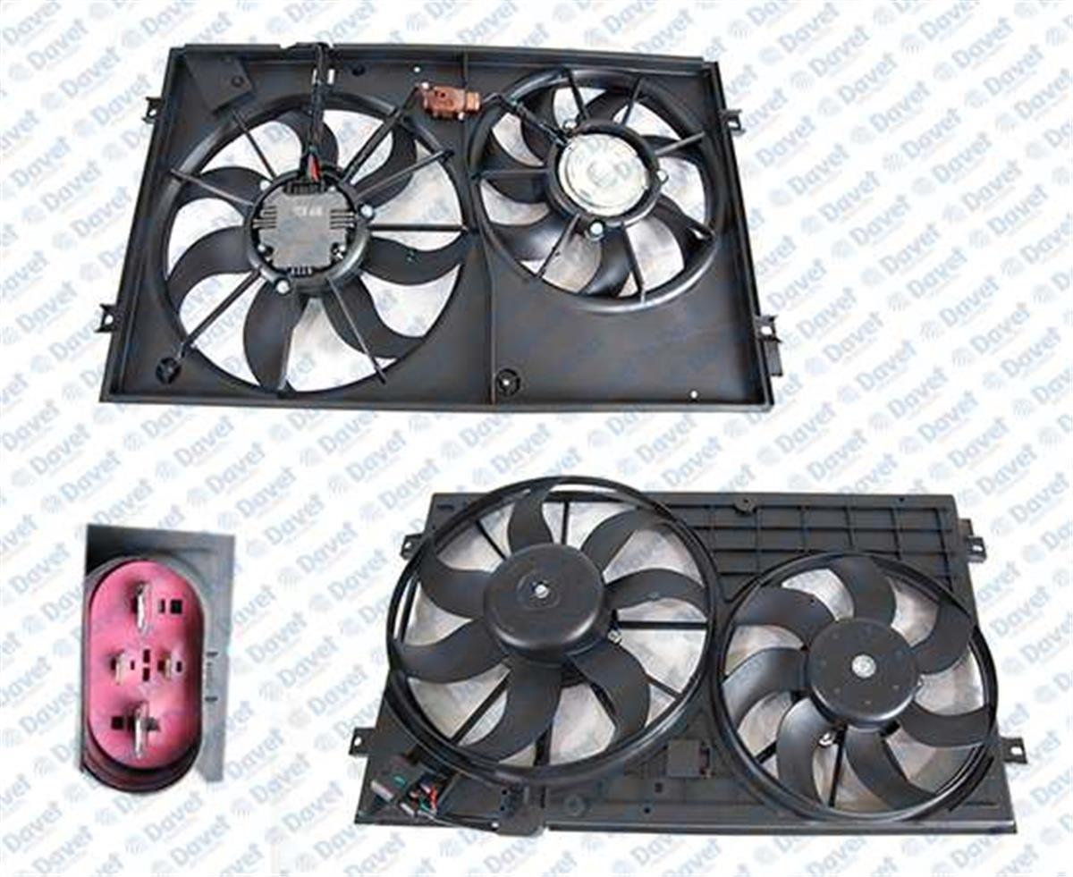 Vw Golf V Caddy Passat Touran Fan Motoru Çiftli Swapp