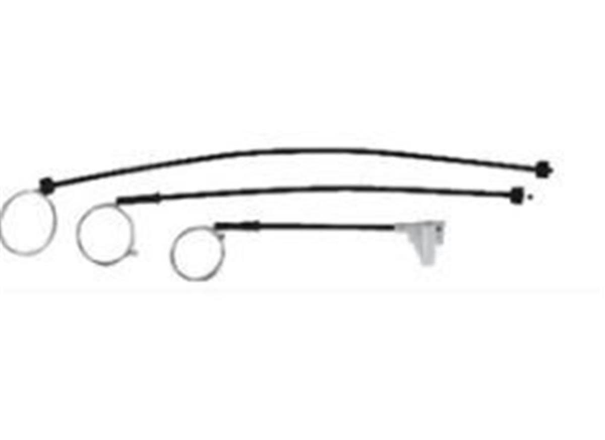 Vw Polo Classic Ön Cam Kriko Halatı Seti Mtj Sol