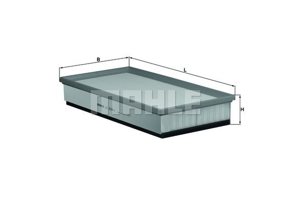 Volkswagen Touareg II 7P Hava Filtresi MAHLE