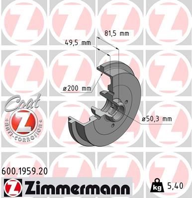 Arka Fren Kampanası ZIMMERMANN