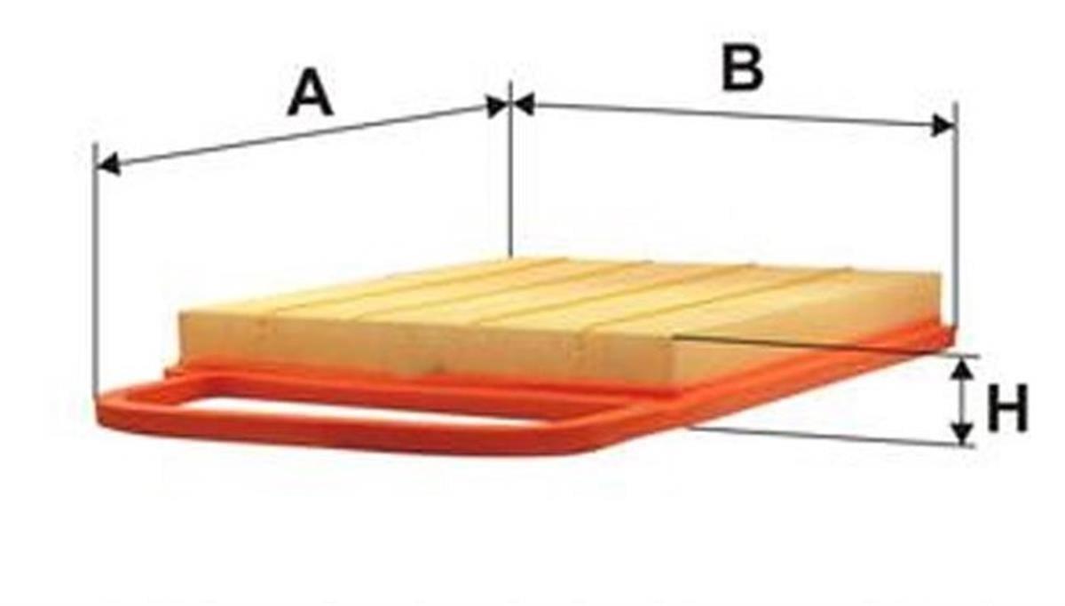 Volkswagen Polo Skoda Fabia Hava Filtresi Grat 1.2 Motor (01-07)